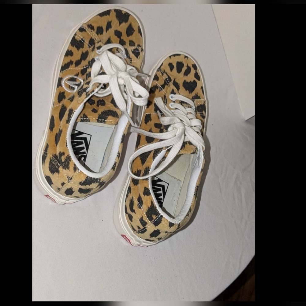 Vans Sid DX 'Anaheim Factory - Leopard' VN0A4BTXVL0Skate Shoes - Picture 2 of 4